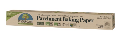 If You Care Parchment Baking Paper - Unbleached and Fully Compostable