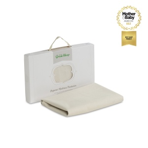 The Little Green Sheep Organic Cotton Mattress Protector for Cribs