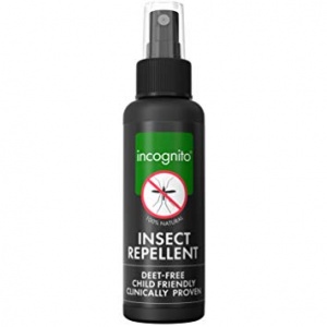 Incognito 100% Natural Insect Repellent Spray - Child Friendly, Deet Free 100ml