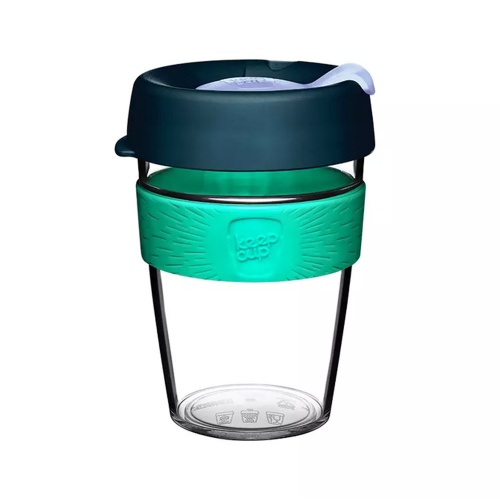 KeepCup Original Clear Reusable Coffee Cup Eventide