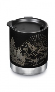 Klean Kanteen Insulated Camp Mug - From Campfire to Coffee Shop - 355ml Mountain Black