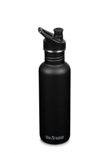 Klean Kanteen Classic Stainless Steel Water Bottle 800ml Black