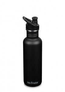 Klean Kanteen Classic Stainless Steel Water Bottle 800ml Black