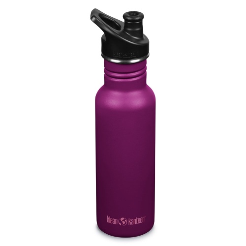 Klean Kanteen Classic Stainless Steel Water Bottle 532ml Purple Potion