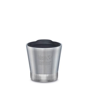 Klean Kanteen Insulated Tumbler - Perfect for Coffee or Cold Drinks - 237ml/8oz Brushed Stainless Steel