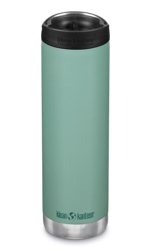 Klean Kanteen Insulated TK Wide - Perfect for Coffee or Cold Drinks 592ml/20oz Cafe Cap Beryl Green