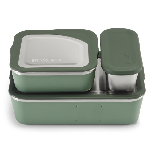 Klean Kanteen Stainless Steel Leakproof Food Box Family Set