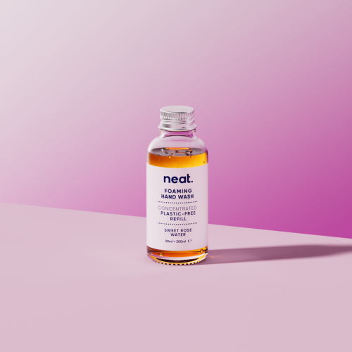 Neat Gentle Foaming Hand Wash Refill - Sweet Rose Water