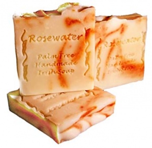 Palm Free Irish Handmade Soap - Zero Palm Oil, 100% Luxury - Rosewater