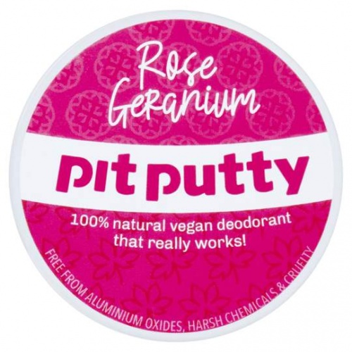 Pit Putty Aluminium Free Natural Deodorant   Plastic free - Rose & Geranium
