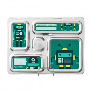 PlanetBox Rover Set Robot Friends  (Box, Containers, Magnets)