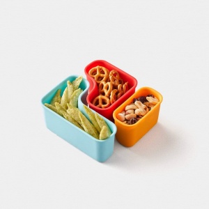 Planetbox Puzzle Pods Silicone Containers for Shuttle and Launch Lunchboxes