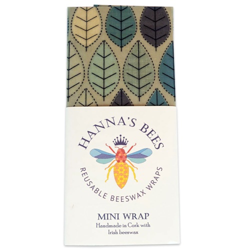 Hanna's Beeswax Wraps - Mini Wrap for Snacks or Covering Small Bowls