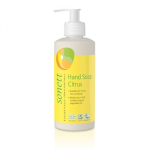 Sonett Hand Soap Citrus - Alkaline Care for Hands, Face and Body 300ml