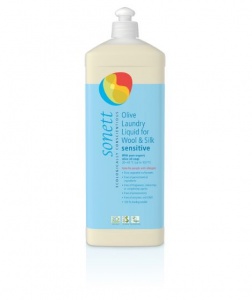 Sonett Sensitive Laundry Liquid Wool and Silk - With Pure Organic Olive Oil 1 Ltr