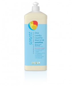 Sonett Sensitive Laundry Liquid Wool and Silk - With Pure Organic Olive Oil 1 Ltr