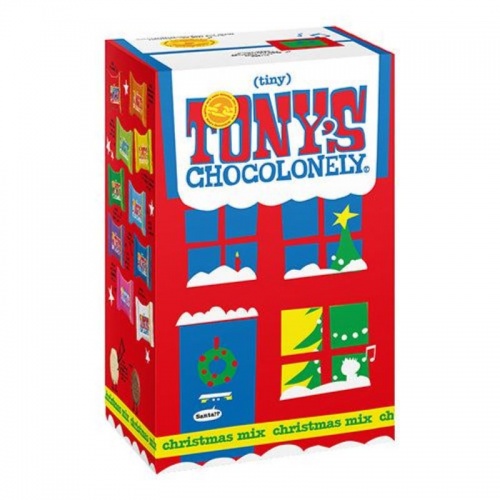 Tonys Chocolonely Fairtrade Chocolate Tiny Tony's Christmas Box