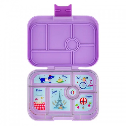 Yumbox Classic 6 Compartment Lunchbox Lulu Purple