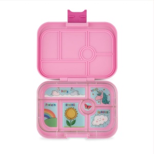 Yumbox Classic 6 Compartment Lunchbox Power Pink