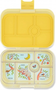 Yumbox Classic 6 Compartment Lunchbox Sunburst Yellow