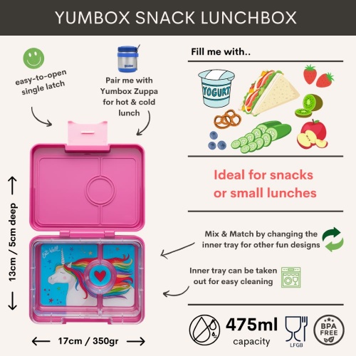 Yumbox Snack Box Malibu Purple