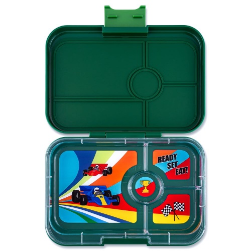 Yumbox Tapas Leak Free Lunchbox 4 Compartments Greenwich Green