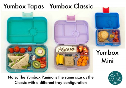Yumbox Tapas Leak Free Lunchbox 4 Compartments Seville Purple