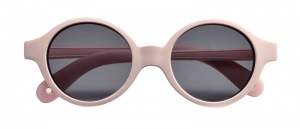 Beaba Baby Sunglasses - Flexible Frame Maximum Protection 9-24 months Chalk Pink