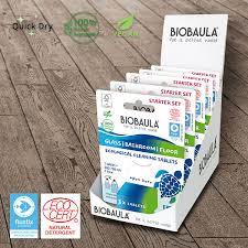 Biobaula Eco Cleaning Tablets x 3  - Glass | Bathroom | Floor Cleaner