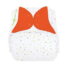 bumGenius Elemental Organic Cotton One-Size Cloth Nappy Sassy Dots