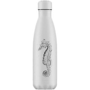 Chilly's Reusable Insulated Water Bottle 500ml Sea Life Seahorse