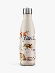 Chilly's Reusable Insulated Water Bottle 500ml Cats