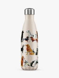 Chilly's Reusable Insulated Water Bottle 500ml Dogs