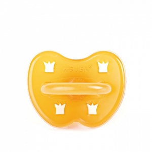 Hevea Natural Baby Soother 2 Pack Round Teat -Hygienic Seamless Design