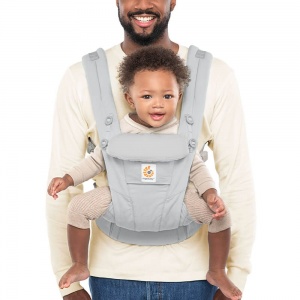 Ergobaby Omni Dream Soft Touch Cotton Baby Carrier Pearl Grey