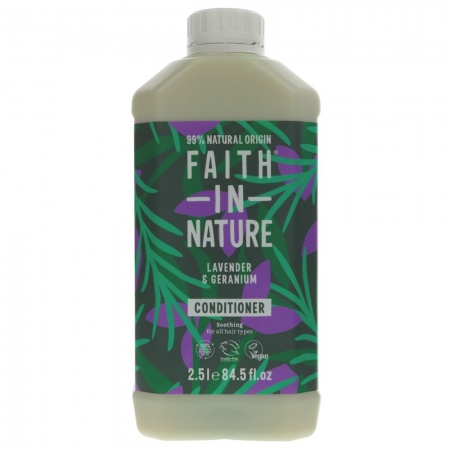 Faith In Nature Lavender Geranium Conditioner 2.5 Litre Refill