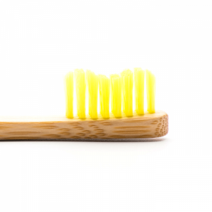 Humble Brush Ultrasoft Kids Eco Biodegradable Toothbrush Yellow
