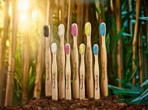 Humble Brush Biodegradable Bamboo Toothbrush Medium Bristles