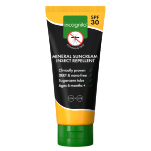 Incognito New Improved Formulation Suncream & Insect Repellent SPF30 100ml