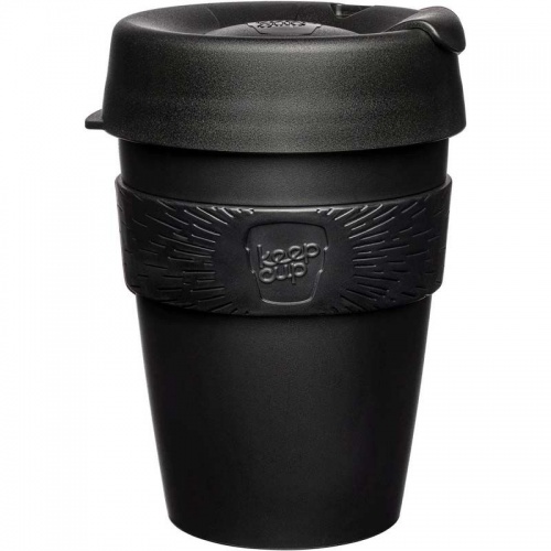 KeepCup Original Reusable Coffee Cup 12oz Black