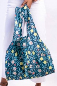 Kind Bag Fold Away Shopping Bag from Recycled Plastic Bottles Medium Fruits