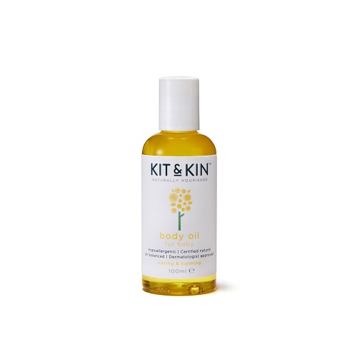 Kit & Kin Baby Body Oil - Grease-free and Calming