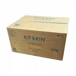 Kit & Kin High Performance Eco Friendly Nappy Pants / Pull Ups Size 5 Monthly Box 12-17kg/27-38lbs