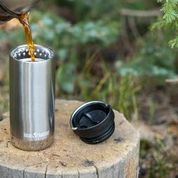 Klean Kanteen Insulated TK Wide - Perfect for Coffee or Cold Drinks 355ml/12oz Cafe Cap Black