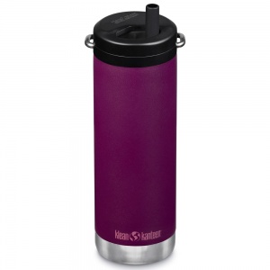 Klean Kanteen Insulated TK Wide with Twist Cap and Straw - 16oz/473ml Purple Potion