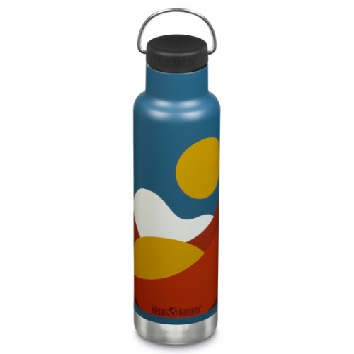 Klean Kanteen Classic Insulated Stainless Steel Water Bottle 592ml Mountains