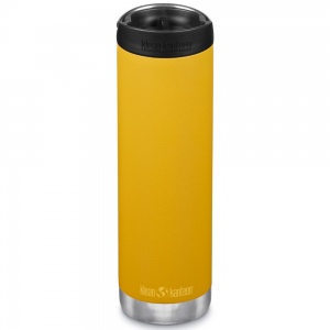 Klean Kanteen Insulated TK Wide - Perfect for Coffee or Cold Drinks On The Go 592ml/20oz Cafe Cap Marigold