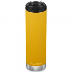 Klean Kanteen Insulated TK Wide - Perfect for Coffee or Cold Drinks On The Go 592ml/20oz Cafe Cap Marigold