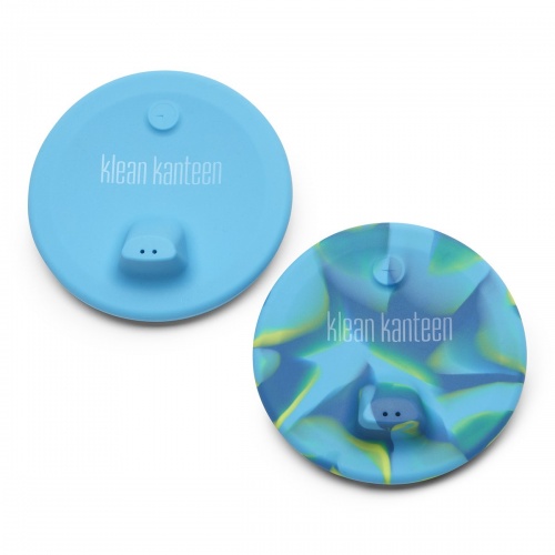 Klean Kanteen Sippy Lid for Kids Cup 2 Pack Blue/Blue Tie Dye