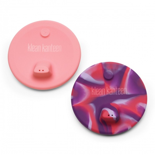 Klean Kanteen Sippy Lid for Kids Cup 2 Pack Pink/Pink Tie Dye